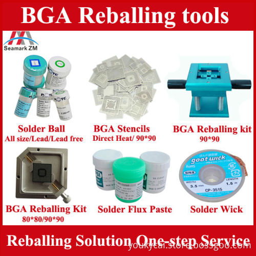 directly heating stencil ZM-R001 bga reballing station